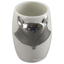 The Fox Plating Ceramic Mug for Personal Mug, Home Decoration